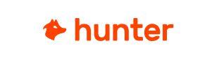 Hunter.io email finder tool for verified outreach contact info.